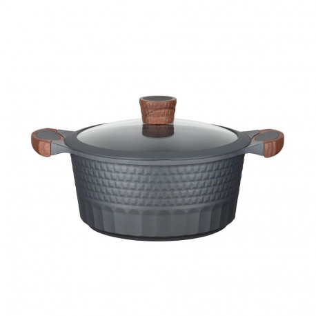 Resto Kitchenware Capella 4.6 L Round Black  Wood