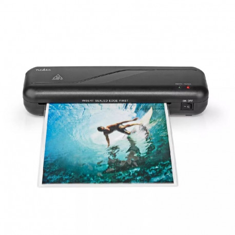 Nedis kuumlaminaator LAMI112BK4 230mm/min, must