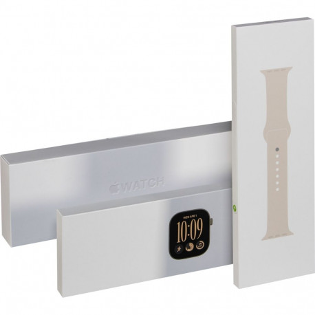 Apple Watch 12 42mm GPS Alu Sport S/M light gold/sand