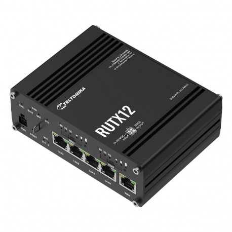 TELTONIKA NETWORKS ruuter RUTX12 Dual SIM Dual 4G/LTE Bluetooth eSIM-versioon