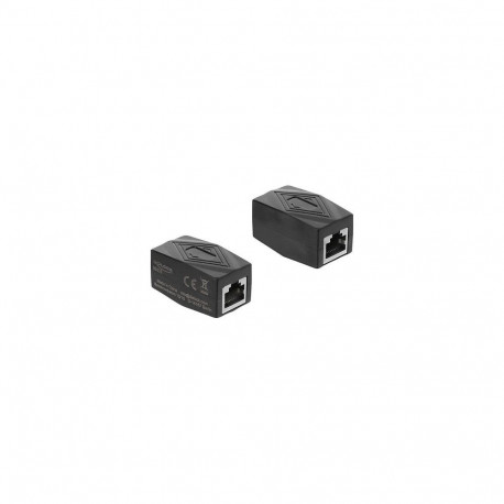 "Adapter Kupplung RJ50 Buchse zu Buchse geschirmt schwarz"