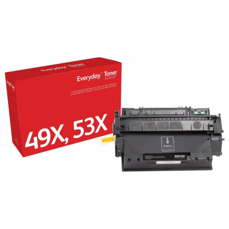 "Xerox Everyday Toner 006R03666 Schwarz alternativ zu HP Toner 49X / 53X Q5949A / Q7553X"