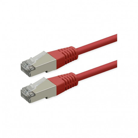 "KAB ROLINE Patchkabel Cat.6 Class E PoE S/FTP PiMF rot 15m"