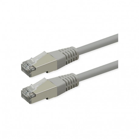 "KAB ROLINE Patchkabel Cat.6 Class E PoE S/FTP PiMF grau 15m"
