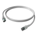 "EASYLAN FlexBoot Patchkabel Kat.6A S/FTP grau 10m"