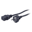 APC toitekaabel IEC 60320 C19 kuni CEE 7/7m AC 230V 2,5m, must