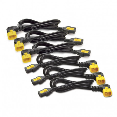 "APC Power cable power IEC 60320 C13 to IEC 60320 C14 10 A 1,83m 90 connector Black Worldwide"
