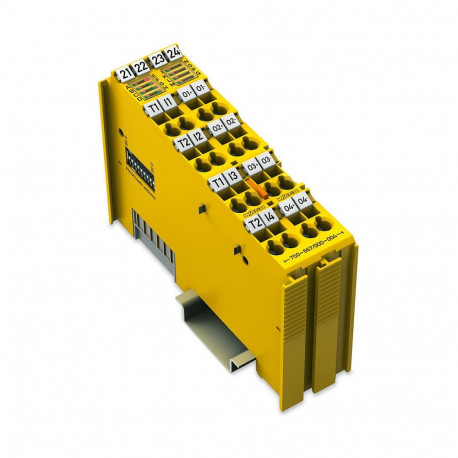 WAGO digitaalne turvasisend/-väljund 750-667/000-004, 4/4 kanalit, DC 24V, 2A, PRO