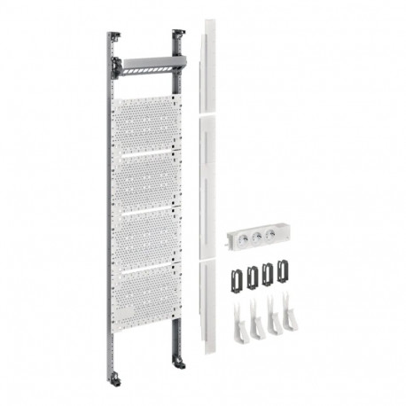 Hager multimeediumi komplektväli UF31NW universZ 1050mm ühe väljaga ilma patch-mooduliteta