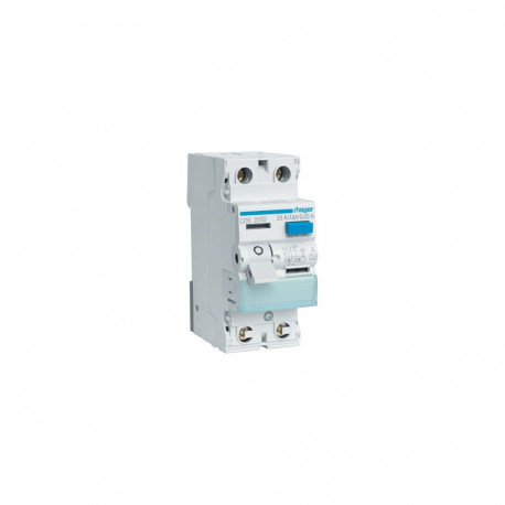 Hager rikkevoolukaitse CDS225D 2-pooluseline 6kA 25A 30mA tüüp A QuickConnect