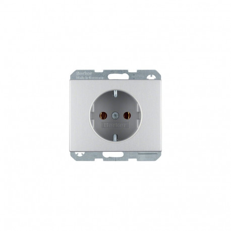 "Berker 47157003 Steckdose SCHUKO K.5 Alu"
