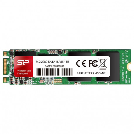 "M.2 512GB Silicon Power 2280 mSATA A55 3D Nand TLC"