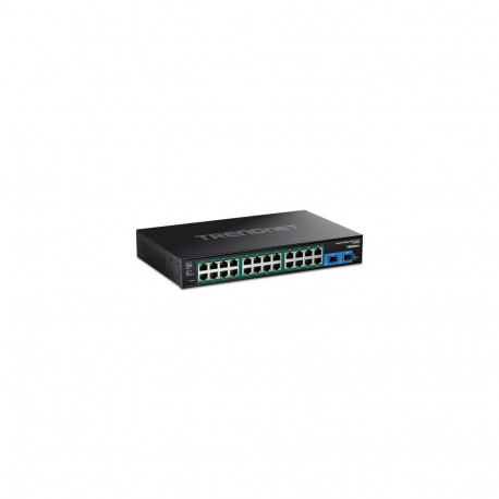 Trendnet TI-RP262 network switch Unmanaged Power over Ethernet (PoE) Black