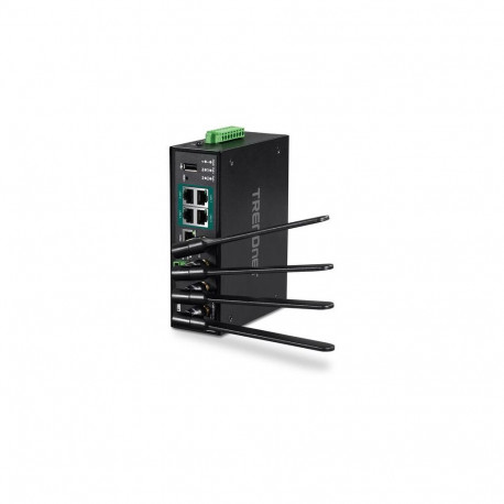 Trendnet TI-WP100 wireless router Gigabit Ethernet Dual-band (2.4 GHz / 5 GHz) Black