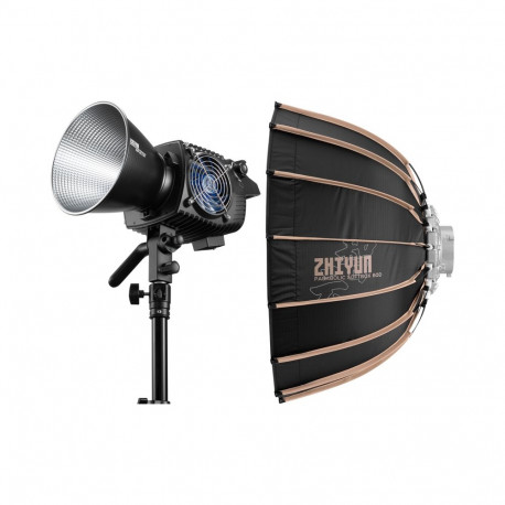 Zhiyun LED COB-valgusti Molus B300 koos 60cm paraboolse softboxiga (Bowensi kinnitus)
