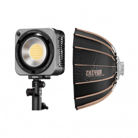 Zhiyun LED Molus G200 COB Light incl. Softbox Parabolic 60cm (Bowens Mount)
