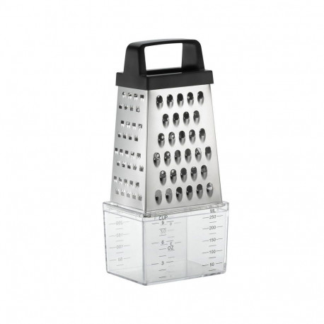 Resto Kitchenware 95412 manual grater/spiralizer Box grater Black  Stainless steel