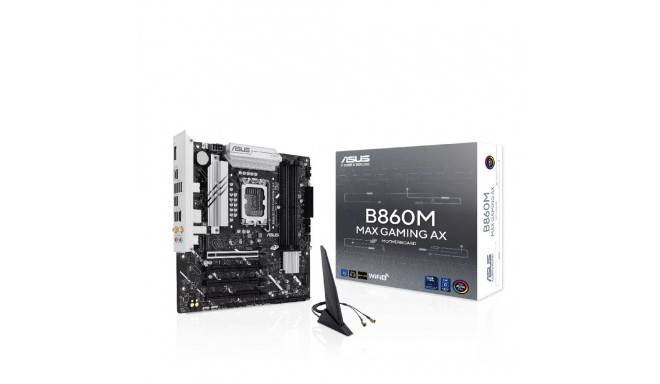ASUS B860M MAX GAMING AX Intel B860 LGA 1851 (Socket V1) micro ATX
