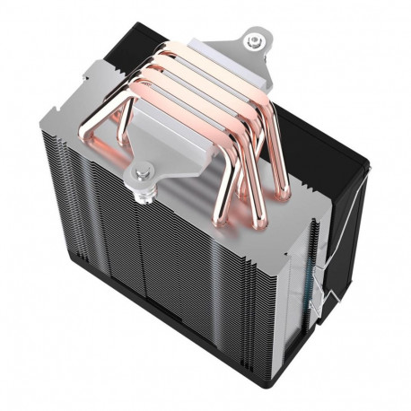 CPU Cooler - RAMPAGE Octagon B70 120 mm PWM LED Digital Display AM4 AM5 LGA 775/1150/1200/1700/1851 
