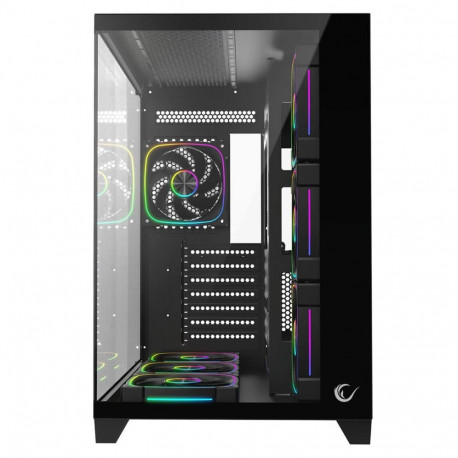 Computer Case - RAMPAGE Black | RGB | ATX | Micro ATX | Mini-ATX | 41 cm | 16 cm | 7 x 120 mm Fans