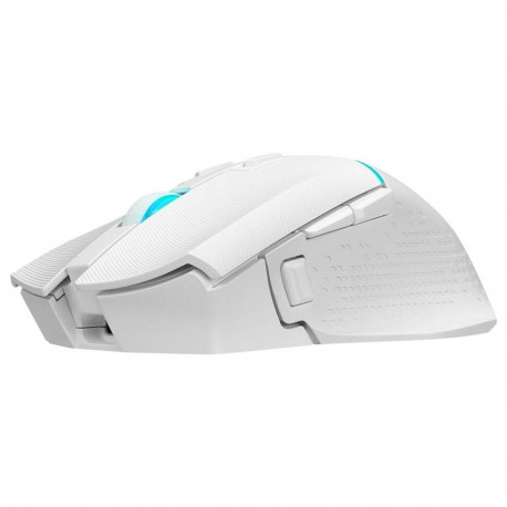 Gaming Mouse - RAMPAGE Drop M3 V2 24000 DPI Wireless Mouse White