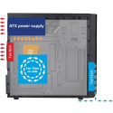 Computer Case - Akyga AK17BK Black