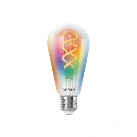 Osram SMART+ MATTER nutipirn hõõgniidiga mitmevärviline Classic Edison 40 E27 4.8W RGBW Wi-Fi