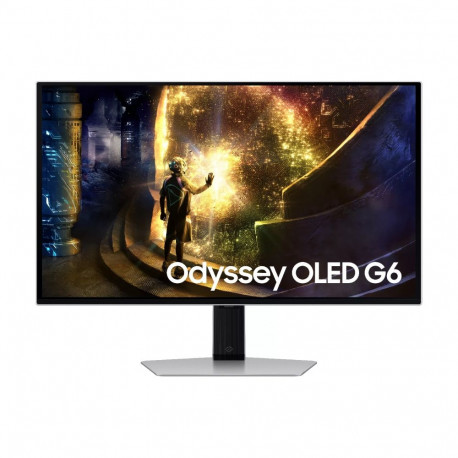 Samsung arvutimonitor G61SD 68.6 cm (27") 2560 x 1440 pixels Quad HD OLED, hõbedane