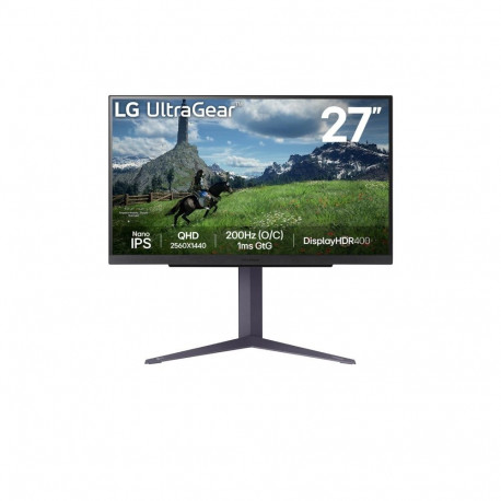 LG arvutimonitor 27GS85Q-B 68.6cm (27") 2560 x 1440 pixels Quad HD LCD, must