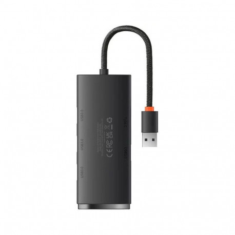 Baseus WKQX030001 interface hub USB 3.2 Gen 1 (3.1 Gen 1) Type-A 5000 Mbit/s Black