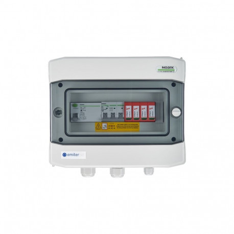 EMITTER lülitusseade AC hermeetiline IP65 koos AC Dehn 2. tüüpi liigpingepiirikuga, 10A 3-F, A-tüüpi