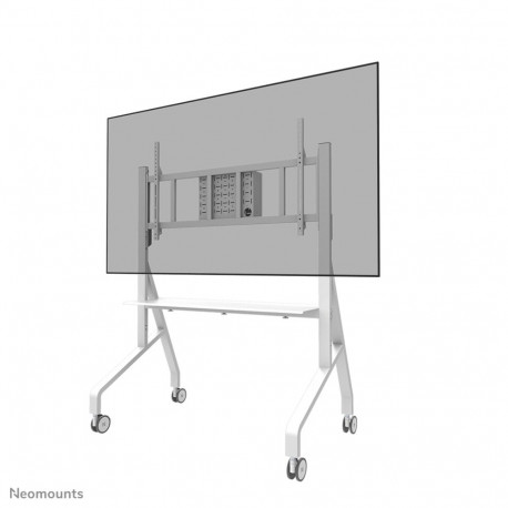 Neomounts FL50-575WH1 TV trolley 65-110" - fast installation - TÜV