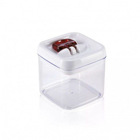 Leifheit 31209 food storage container Rectangular Box 1 L Red  Transparent  White 1 pc(s)