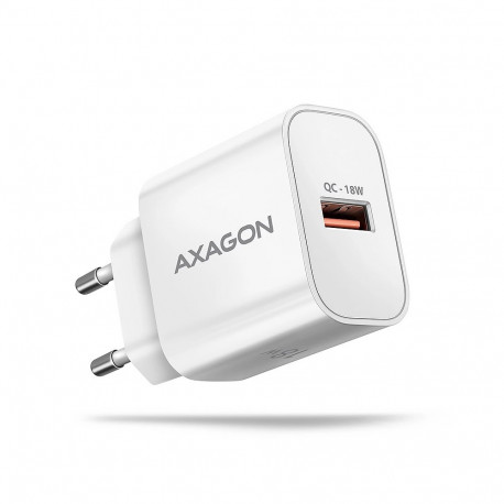 Axagon mobiilseadmete laadija ACU-QC18W mobiiltelefonidele, nutitelefonidele, nutikelladele ja tahve