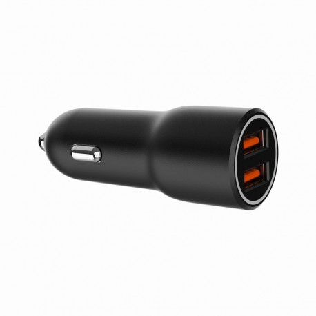Gembird TA-UC-A2QC36-CAR-01 mobile device charger Mobile phone  Smartphone Black Cigar lighter Fast 