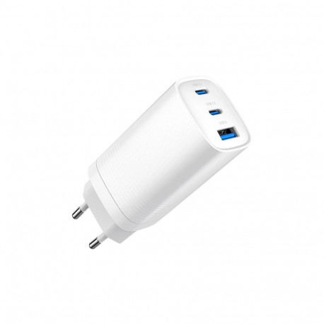 Gembird mobiilseadme laadija TA-UC-PDQC65-01-W universaalne, AC-kiirlaadimisega, siseruumides kasuta