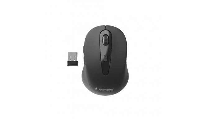 Gembird MUSW-6B-01 mouse Office Right-hand RF Wireless Optical 1600 DPI