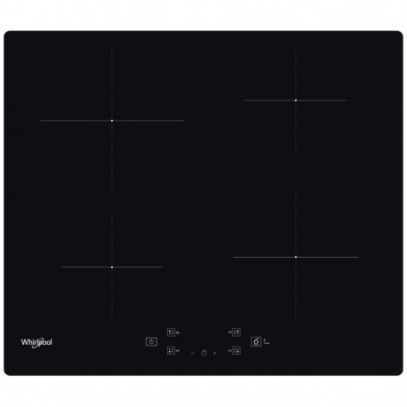 Whirlpool induktsioonpliidiplaat WS Q2160 NE 59cm 4 keedualaga integreeritav, must