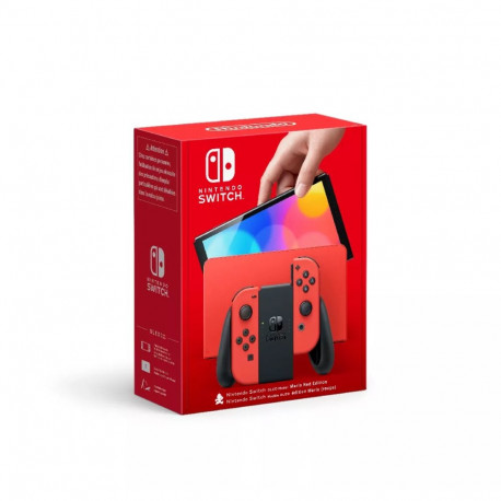 Nintendo kaasaskantav mängukonsool Switch OLED-mudel Mario Red Edition 17.8cm (7") 64GB puuteekraan 