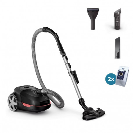 Philips tolmuimeja 5000 series XD5123/10, 4L, silindertolmuimeja, kuivpuhastus, 900W, tolmukotiga