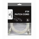 PATCH CABLE CAT6 FTP 5M/GREY PP6-5M GEMBIRD