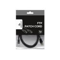 PATCH CABLE CAT5E FTP 2M/PP22-2M/BK GEMBIRD
