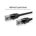 PATCH CABLE CAT.6 UTP/20M BLACK IBEBQ VENTION