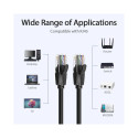 PATCH CABLE CAT.6 UTP/10M BLACK IBEBL VENTION