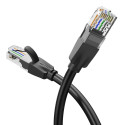 PATCH CABLE CAT.6 UTP/3M BLACK IBEBI VENTION