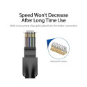 PATCH CABLE CAT.6 UTP/3M BLACK IBEBI VENTION