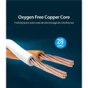 PATCH CABLE CAT.8 SFTP/0.5M BLACK IKABD VENTION