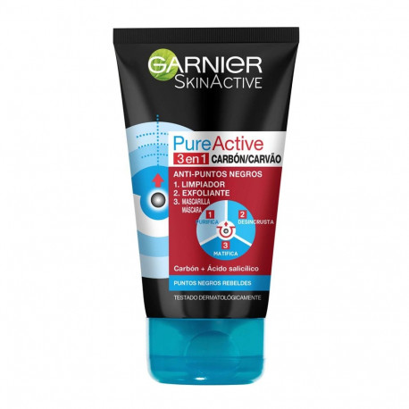 Garnier PureActive 3in1 puhastusgeel mustpeade vastu 150ml