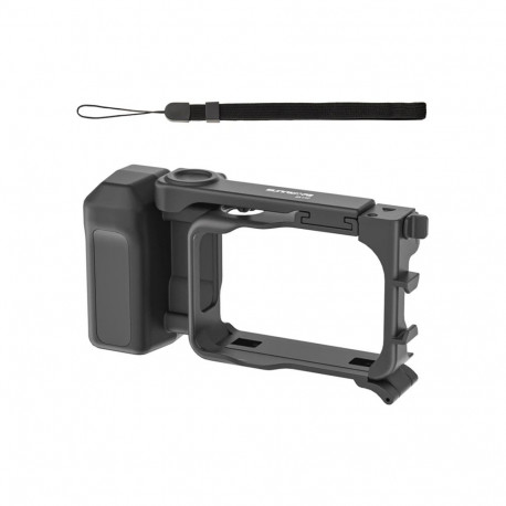 Sunnylife Vlogging Kit for Insta360 GO Ultra - Lanyard – Cold Shoe (Black).
