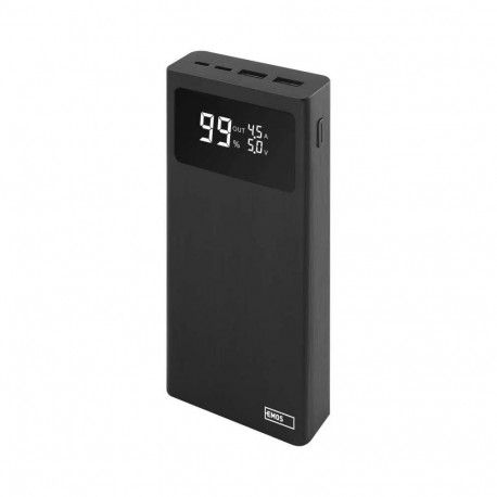 Väline aku EMOS BETAQ 20, 20 000 mAh, 22,5 W, must